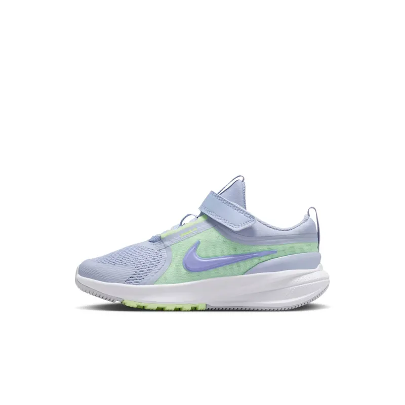 Nike Star Runner 5 Ghost Barely Volt Football Grey Light Thistle (HF7005-004)