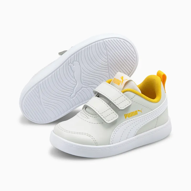 PUMA Courtflex V2 Babies’ Nimbus Cloud/White (371544-14)
