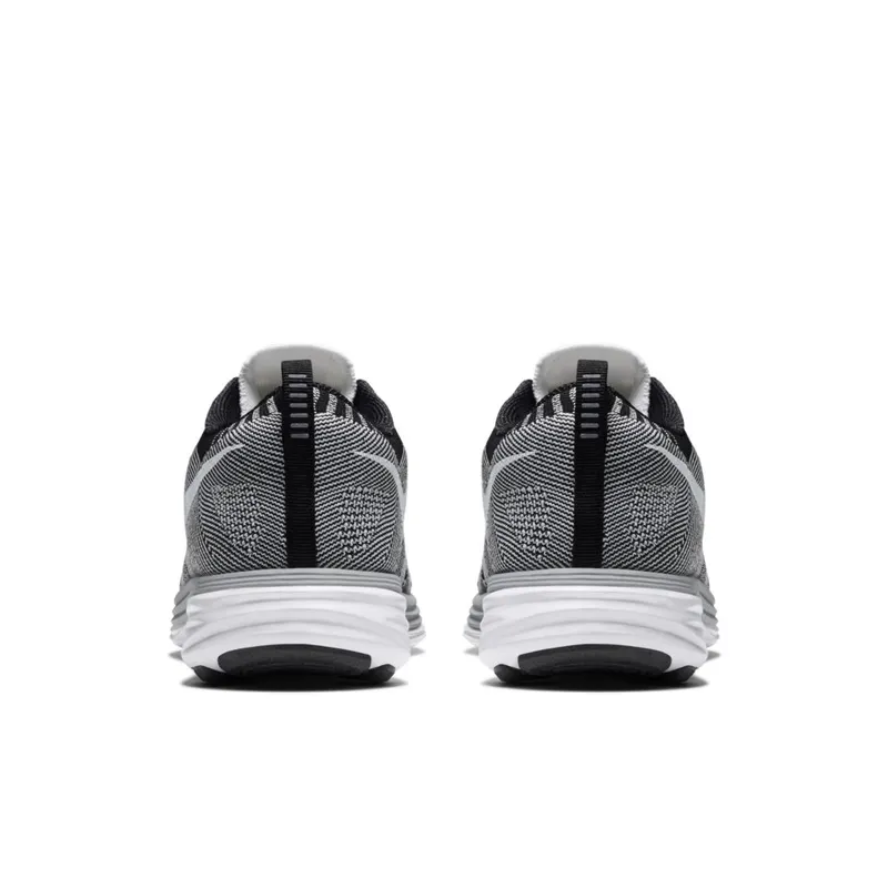 Nike Flyknit Lunar 2 White Wolf Grey Black (620465-100)