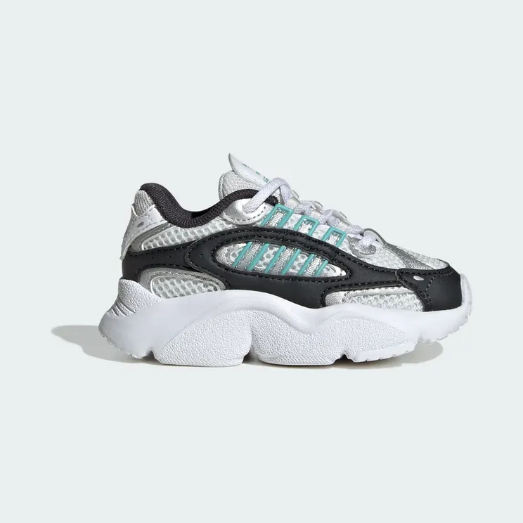 adidas Ozmillen Elastic Lace “Carbon / Silver Metallic / Mint Ton” (JS0715)