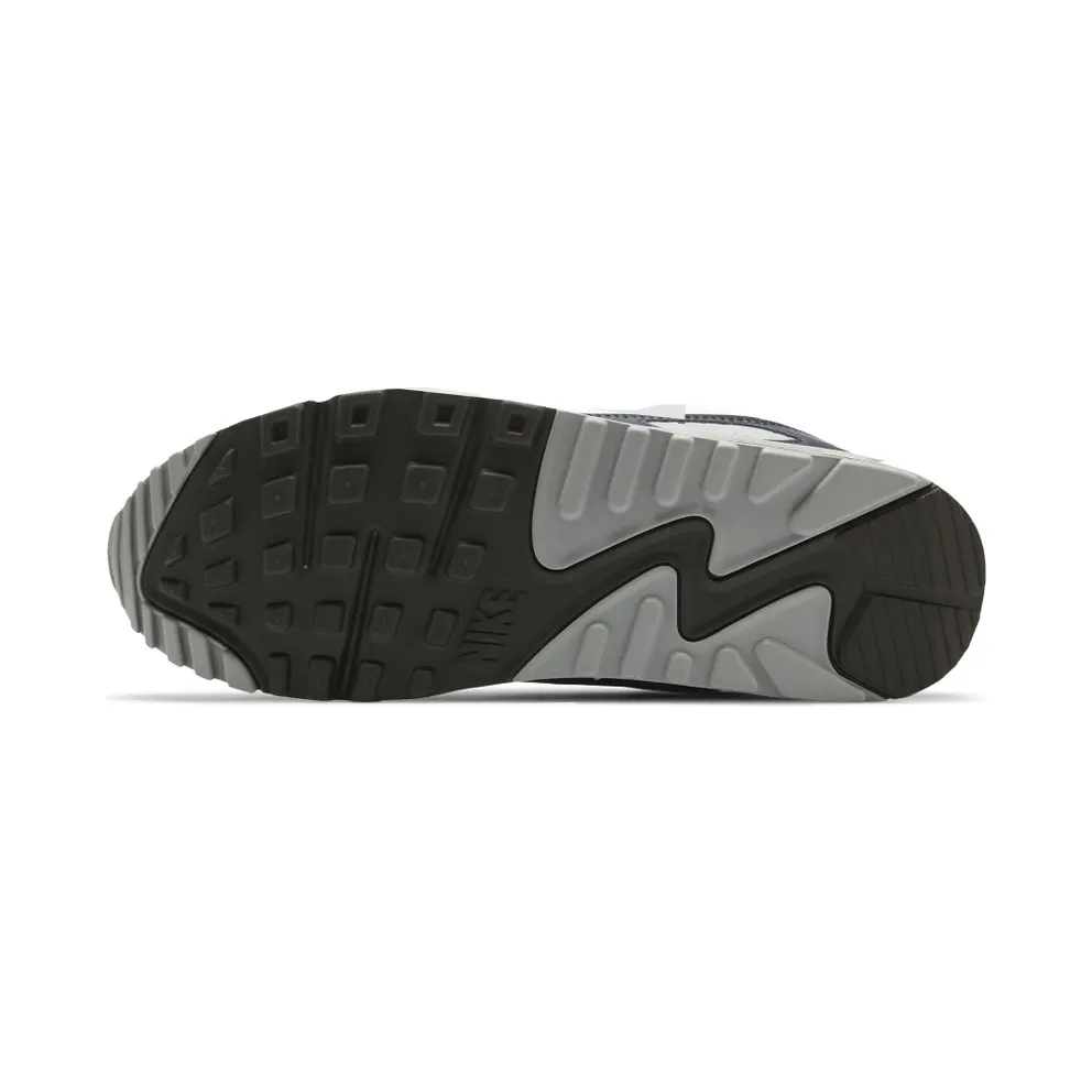 Nike Air Max 90 White Grey Obsidian White/Light Smoke Grey-Particle Grey-Obsidian (CT4352-100)
