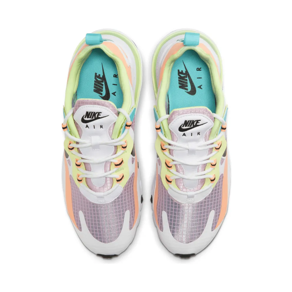 Nike Air Max 270 React SE Light Arctic Pink (W) Light Arctic Pink/Orange Pulse-White-Black (CJ0620-600)
