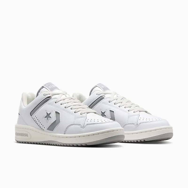 Converse Weapon Leather White/Grey Area/Vintage White (A12335C)
