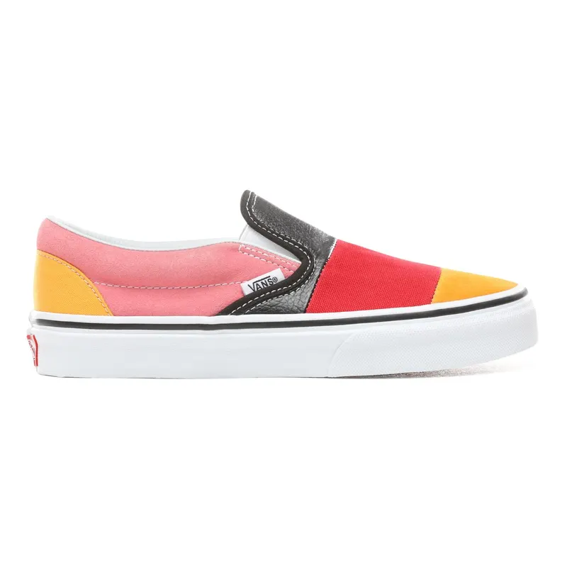 Vans Classic Slip-On ‘Patchwork’ Multi/True White (VN0A38F7VMF)