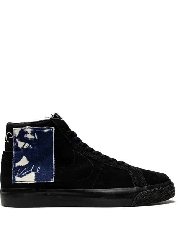 Nike x Isle Skateboards Sb Zoom Blazer Mid Sneakers – Schwarz (CW2186)
