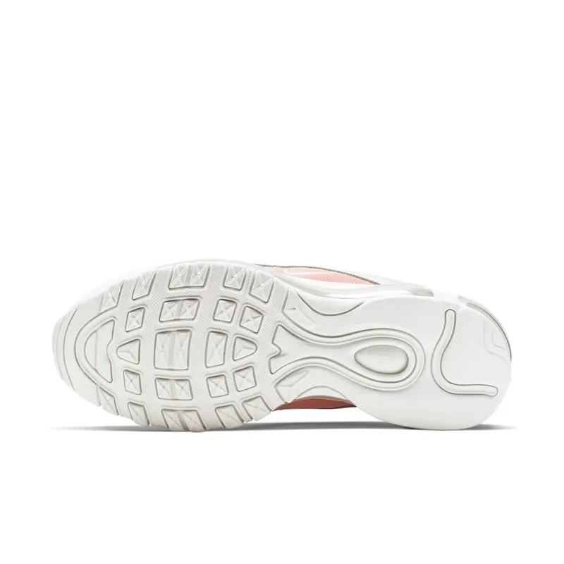 Nike Air Max 97 Summit White Bleached Coral (W) Summit White/Summit White-Bleached Coral-Desert Sand-White (921733-104)