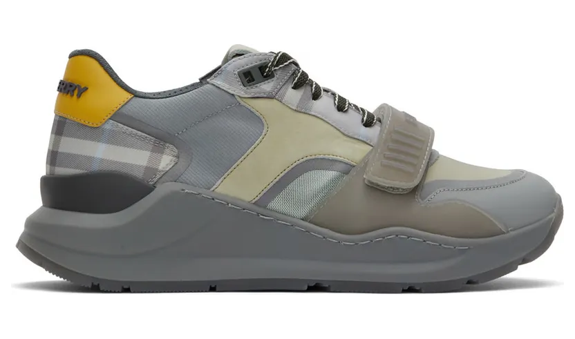 Burberry Gray Ramsey Sneakers (8050969)