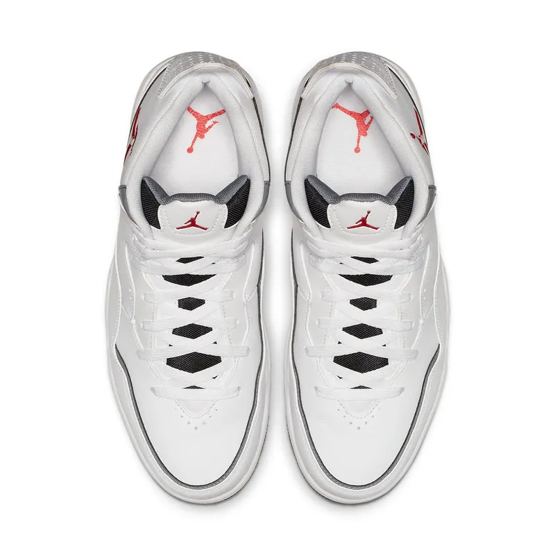 Jordan Courtside 23 White Red White/University Red-Cool Grey (CD1522-100)