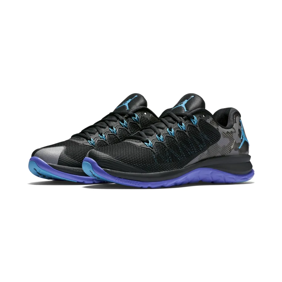 Jordan Air Flight Runner 2 Black/Blue Lagoon-Bright Concord Black/Blue Lagoon-Bright Concord (715572-007)