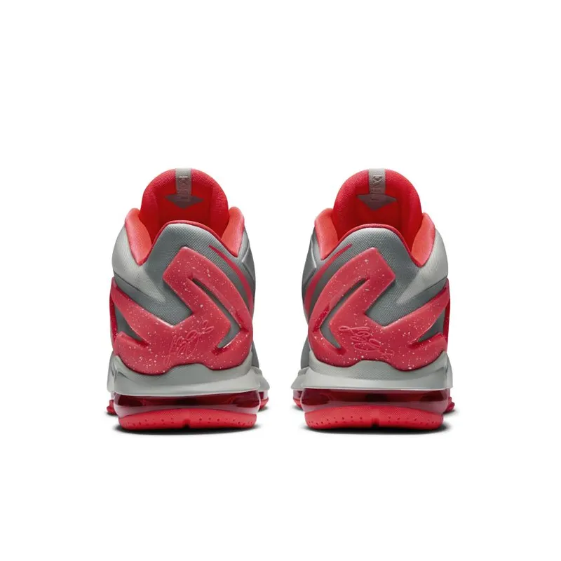 Nike LeBron 11 Low Laser Crimson Light Base Grey/Laser Crimson-Base Grey (642849-001)