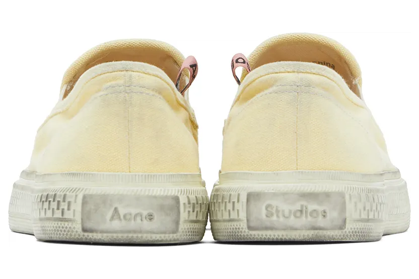 Acne Studios Black Ballow Tumbled Slip-On Sneakers (BD0159-) (2)