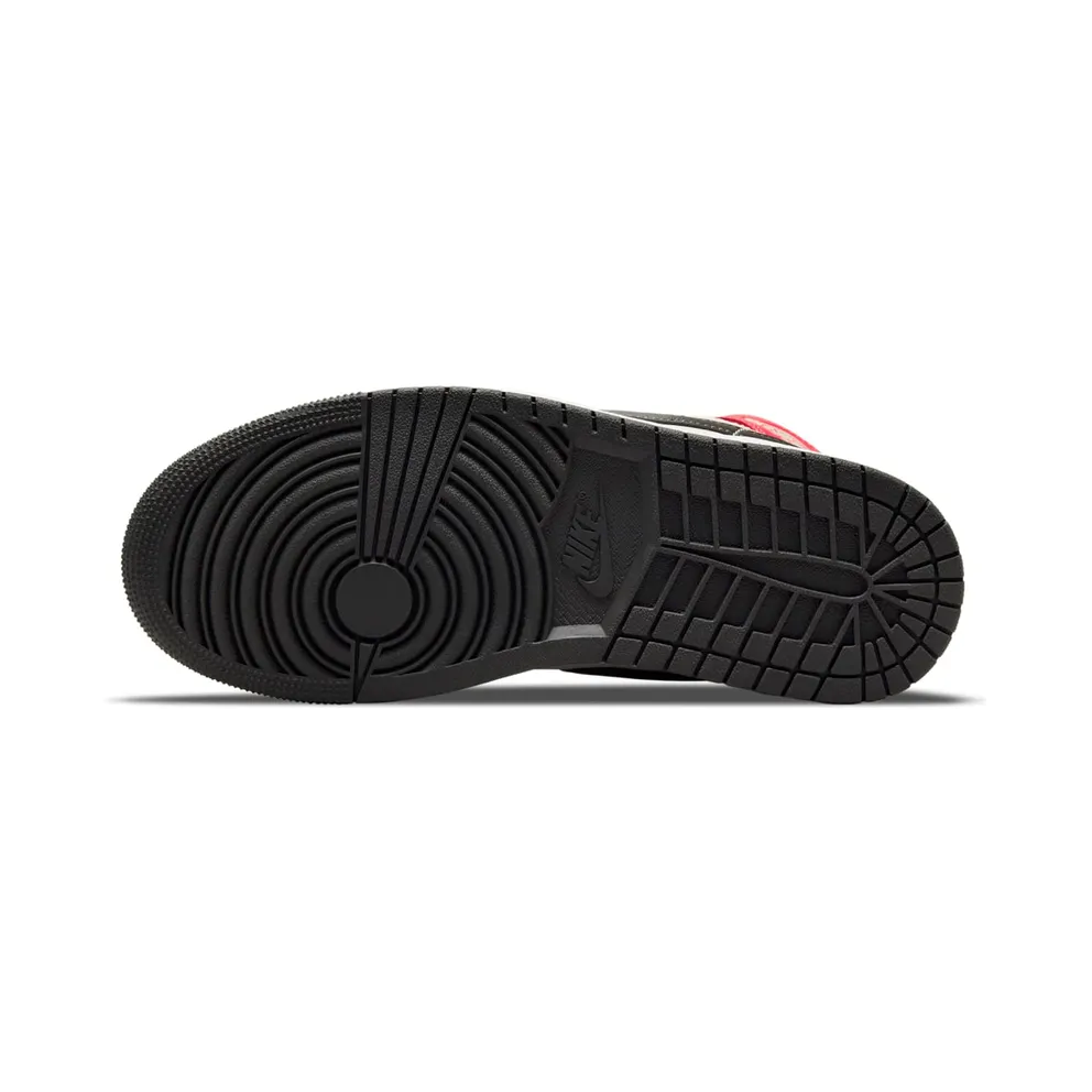 Air Jordan 1 Mid Light Orewood Brown – “Light Orewood Brown / Bright Crimson / White” (DQ6078-100)