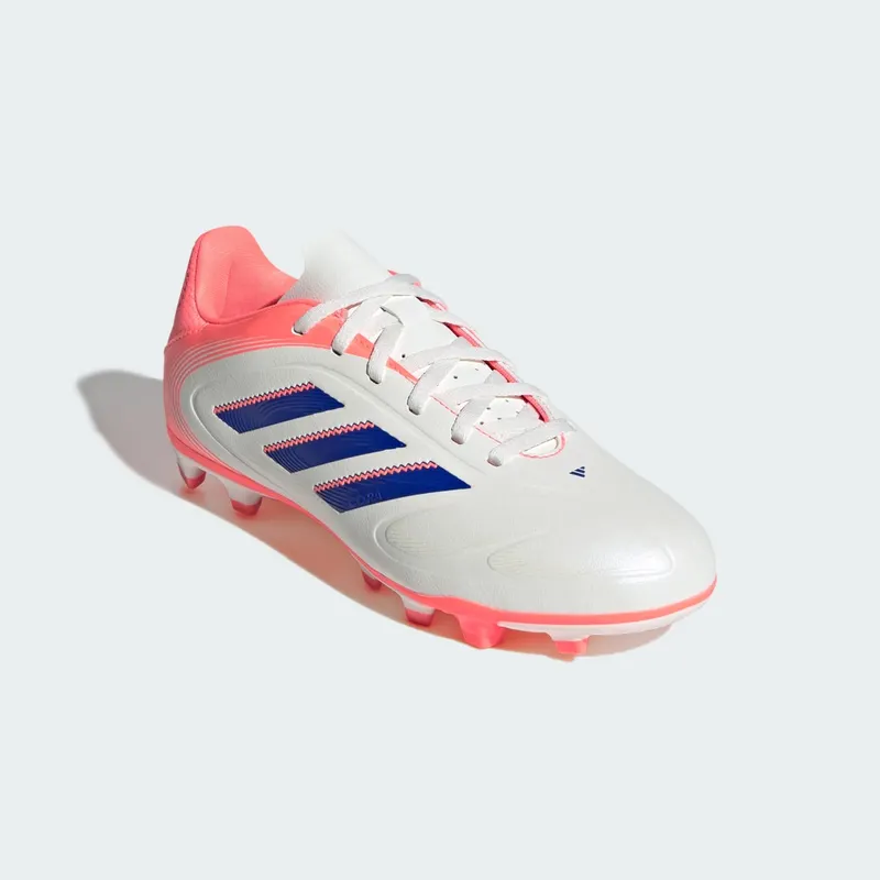 adidas Copa Pure 3 Club Firm/multi-ground Boots Kids “Off White / Lucid Blue / Signal Coral” (JR2907)