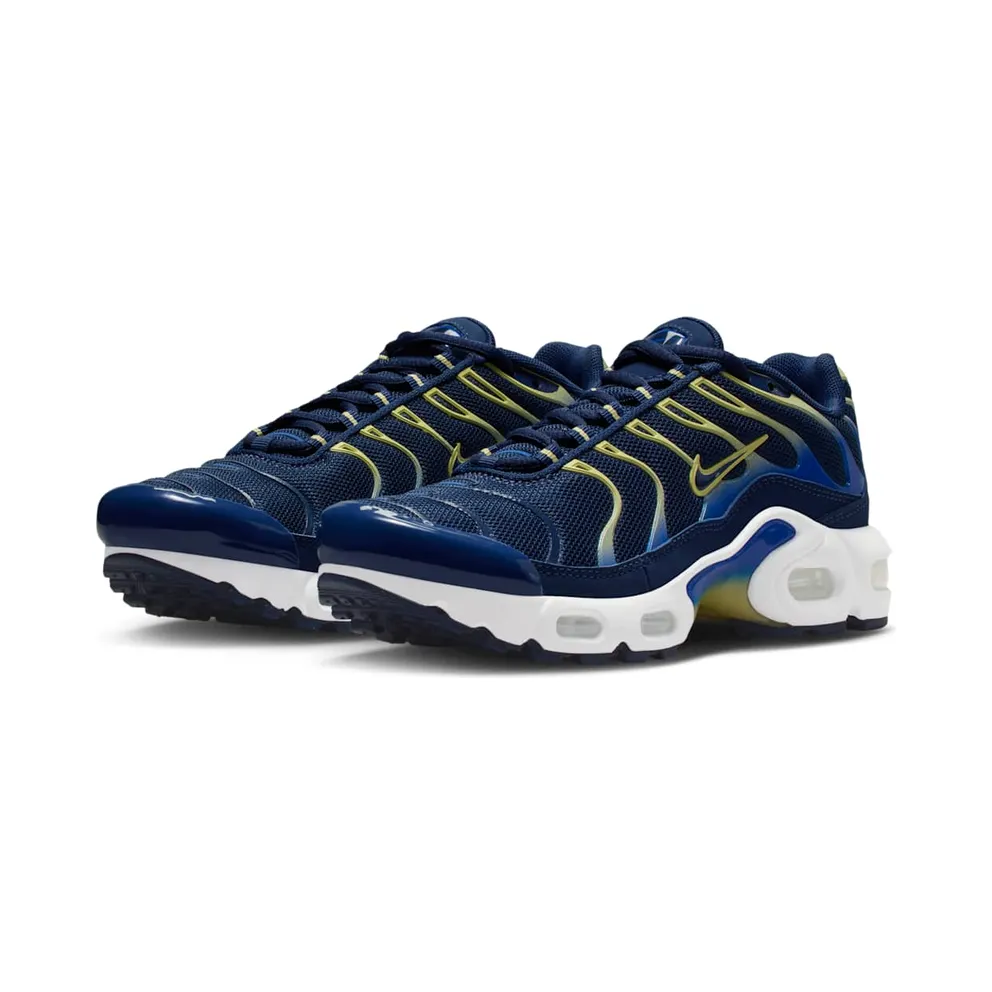 Nike Air Max Plus Midnight Navy Soft Yellow (CD0609-412)
