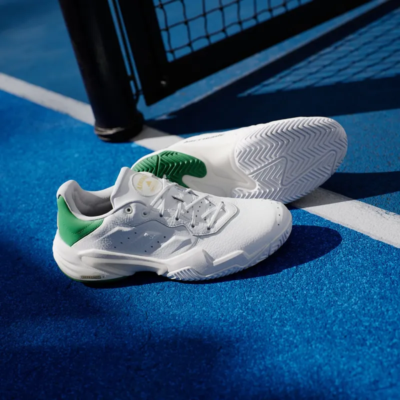 Adidas Barricade 13 Leren Tennis Shoes White / Cloud White / Cloud White (JP7237)