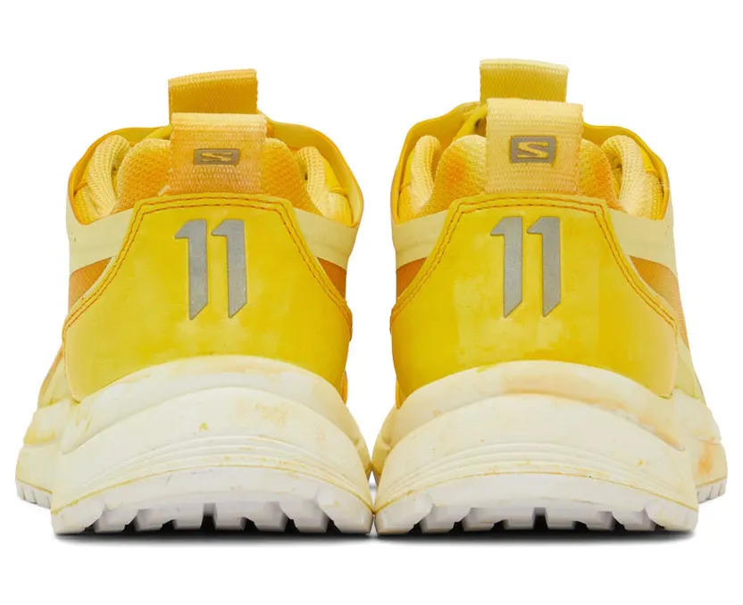 11 by Boris Bidjan Saberi Yellow Salomon Edition Bamba 2 Low Sneakers (11xS 191) (4)