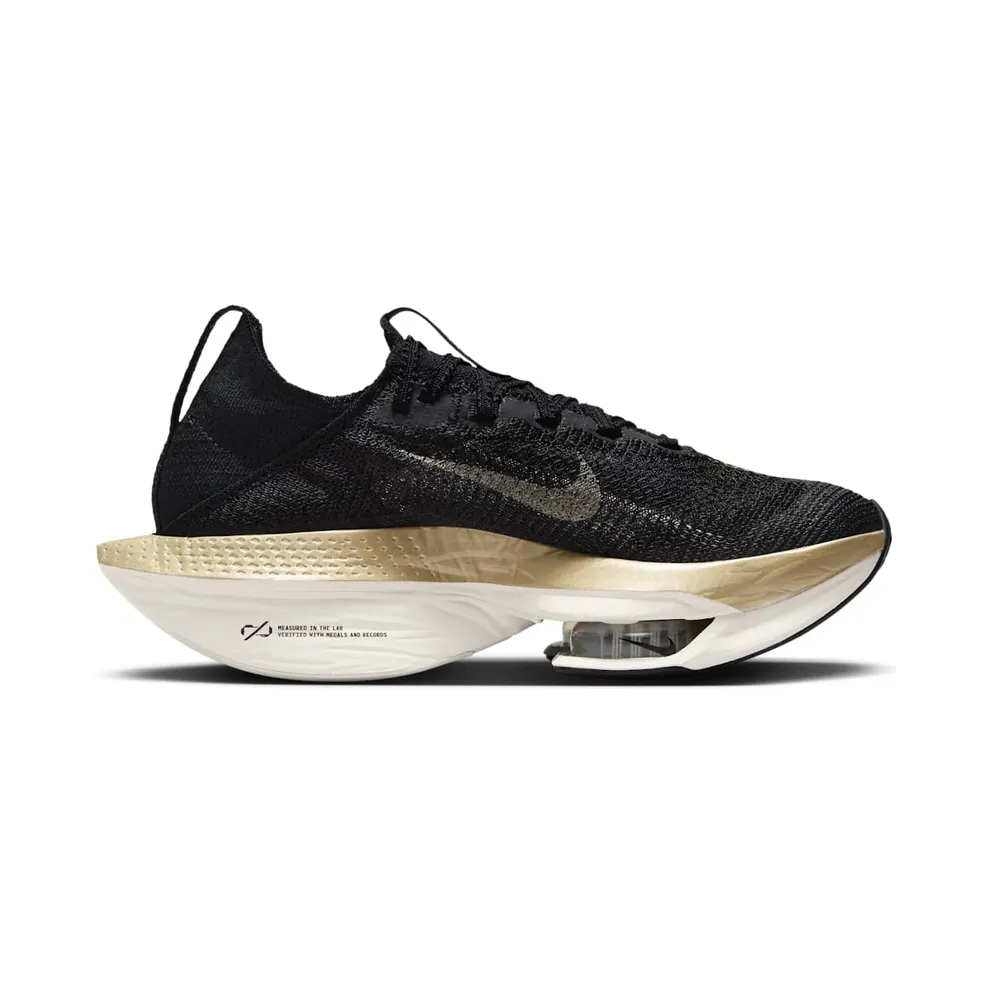 Nike AIR ZOOM ALPHAFLY NEXT% 2 “Black Gold White” (DN3559-003)