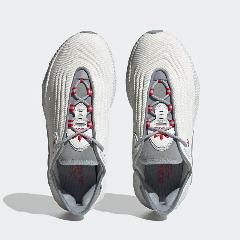 Adidas Adifom SLTN Crystal White / Silver Metallic / Better Scarlet (H06414)