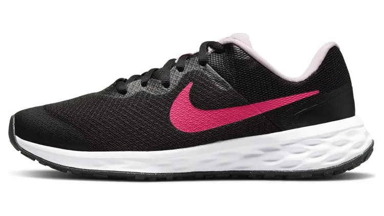 Nike Revolution 6 voor kids (straat) Zwart (DD1096-007)