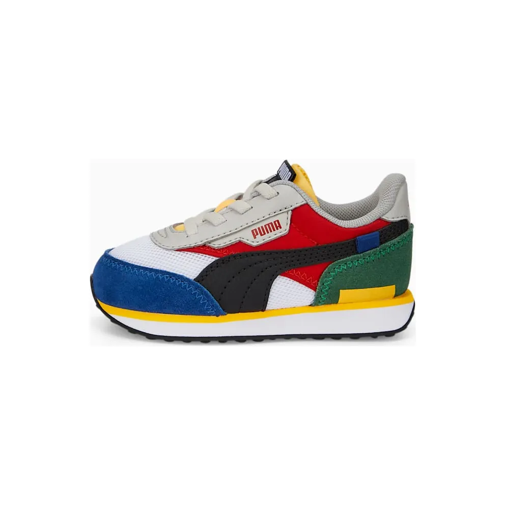 PUMA Future Rider Splash AC Babies’ Burnt Red/Gray Violet/Black (381856-06)