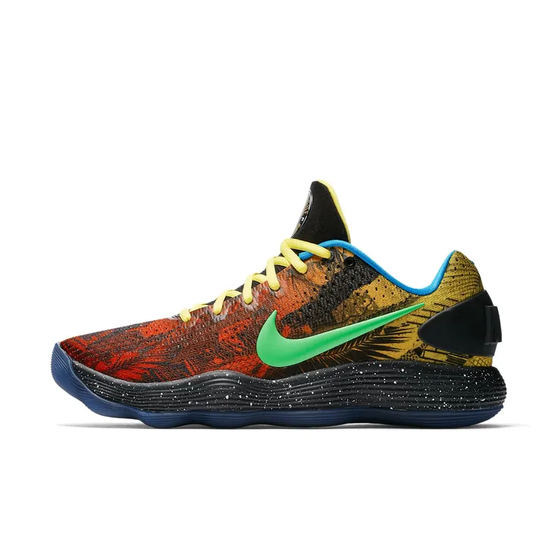 Nike Hyperdunk 2017 Low LA Black/Multi-Color-Tour Yellow-Team Orange (AH9053-001)