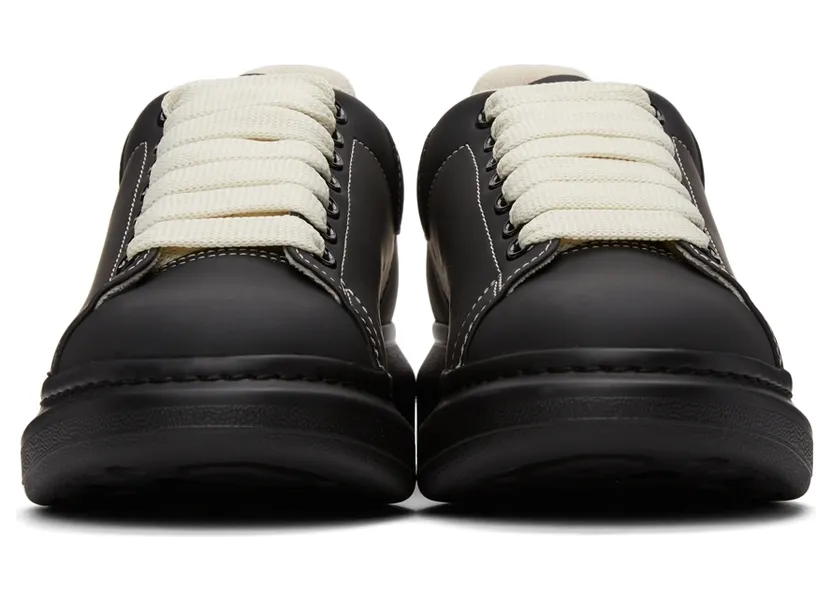 Alexander McQueen White & Red Oversized Sneakers (682425W4RJ1) (2)