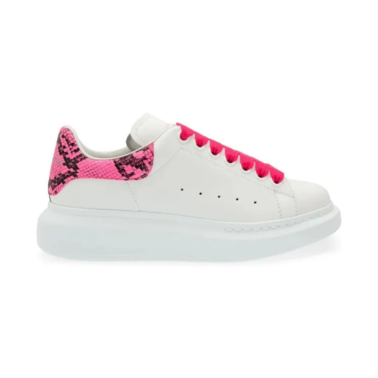 Alexander McQueen Oversized Pink Snake Print (553770-WHX9M-9924)