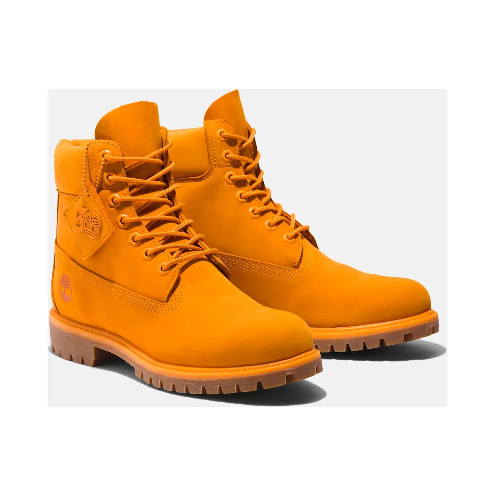 Timberland 6″ Premium Waterproof Boot 50th Anniversary Medium Orange (TB0A5VJN-804)