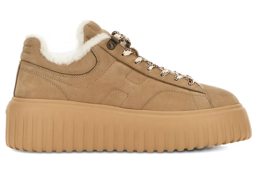 Hogan H-Stripes sneakers – Beige (HXW6450FN3G6RN)