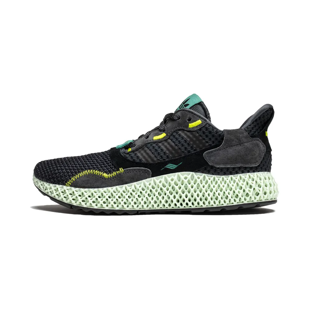 adidas ZX 4000 4D Carbon Carbon/Carbon/Semi Solar Yellow (BD7865)