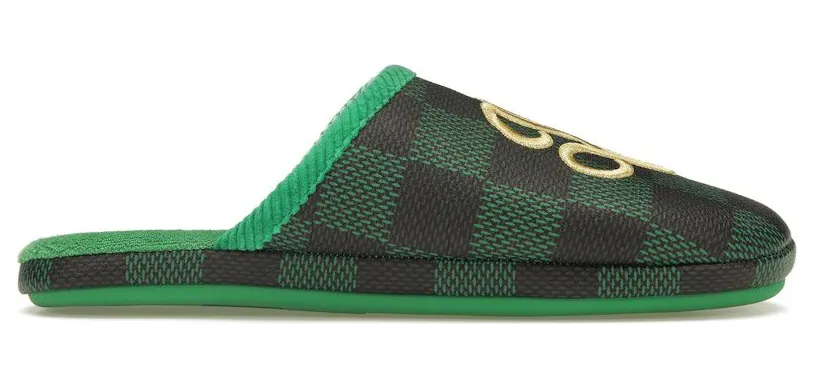 Louis Vuitton LV Palace Slipper Damier Pop Green (1ACN7F)