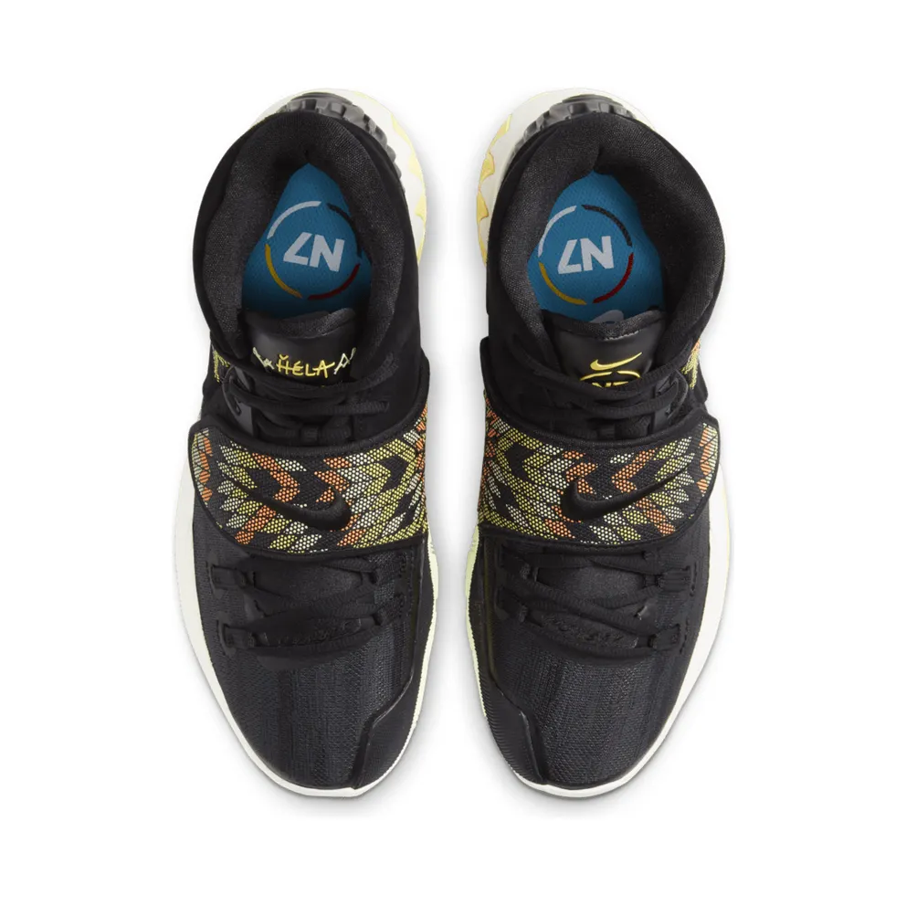 Nike Kyrie 6 N7 Black (2020) Black/Pure Platinum-Citron Pulse-Black (DA1348-001)