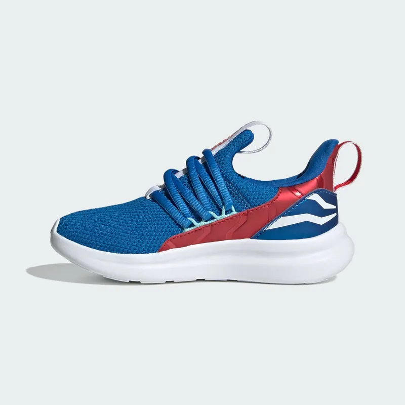 Adidas Lite Racer Adapt 7.0 GS “Marvel Captain America Bright Royal Cloud White Pure Ruby” (JQ6688)