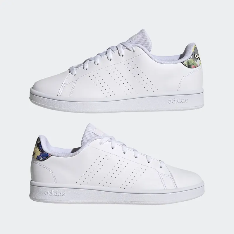 Adidas Advantage Base Court Lifestyle Cloud White / Cloud White / Bliss Orange (GW9289)