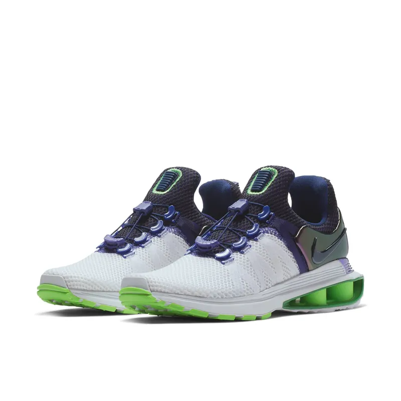 Nike Shox Gravity Fusion Violet (W) White/Fusion Violet-Rage Green (AQ8554-105)