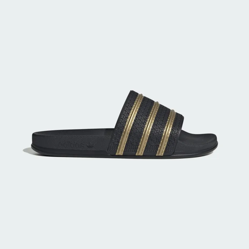 Adidas ADILETTE OG CF Slides Core Black / Gold Metallic / Gold Metallic (KK4872)