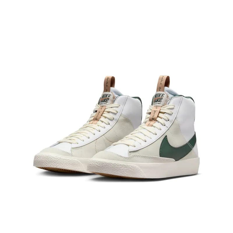 Nike Blazer Mid ’77 SE White Pale Ivory Hemp Vintage Green (FZ0999-100)