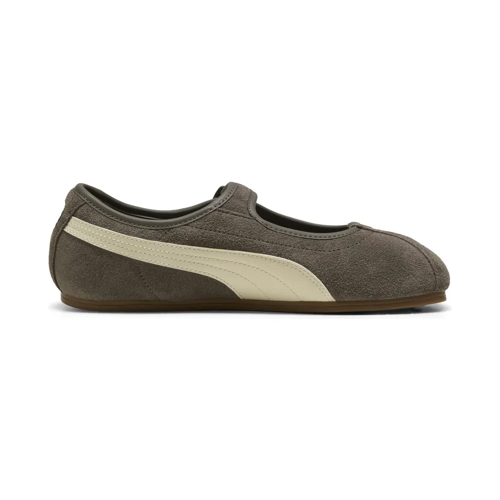 Puma Tacklette “Matte Bronze / Alpine Snow / Gum” (408550_03)