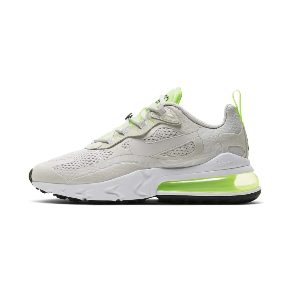 Nike Air Max 270 React “Vast Grey / Ghost Green / White” (CU3447-001)