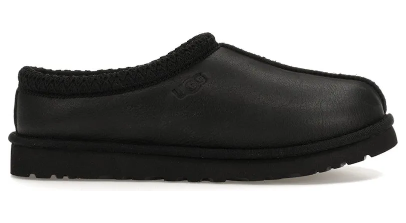 UGG Tasman Leather Slipper Black (1140930-BTNL)