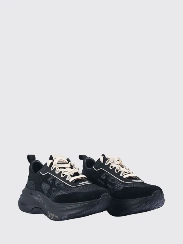 Premiata Hill Nylon and Suede Black (HILL8240)