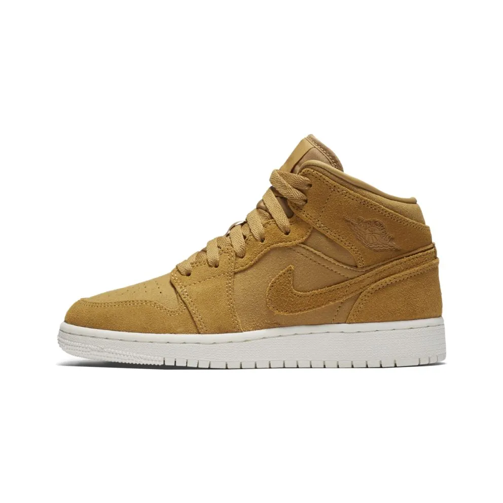 Jordan 1 Mid Golden Harvest Sail (GS) Golden Harvest/Sail (554725-725)