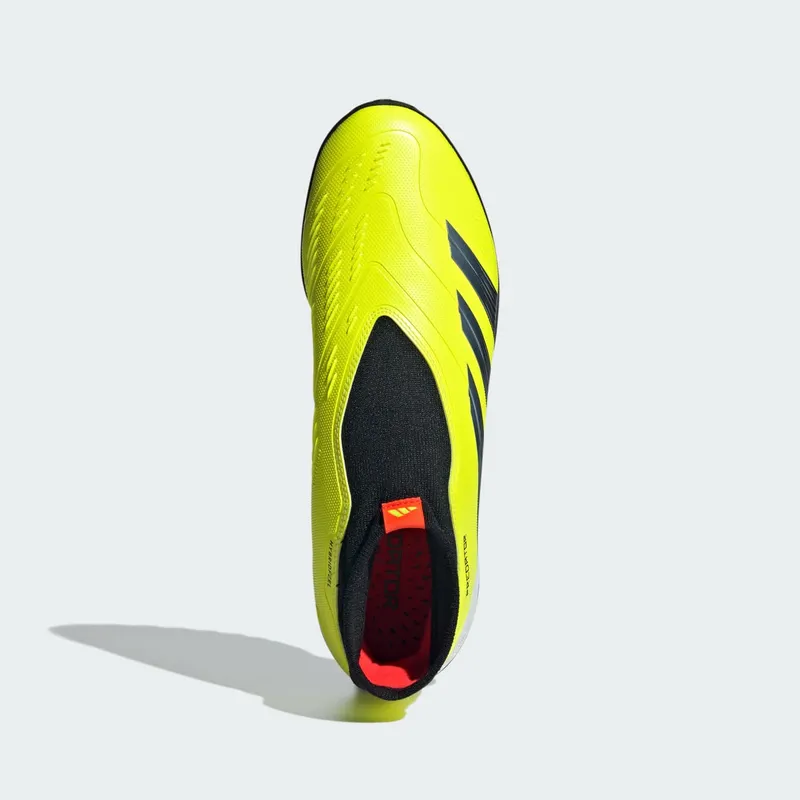 adidas Predator 24 League Laceless Turf Team Solar Yellow Core Black Cloud White (IF1024)