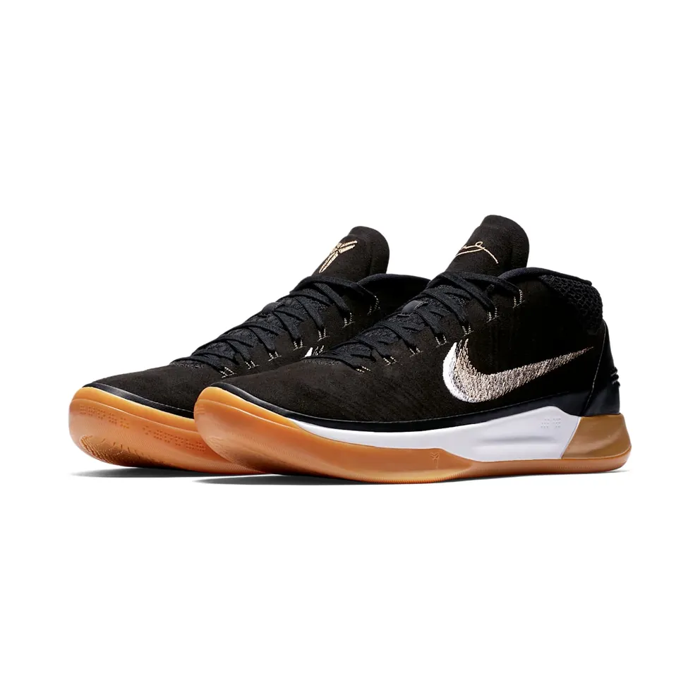 Nike Kobe A.D. Black White Gum Black/Metallic Gold-Anthracite-White (922482-009)