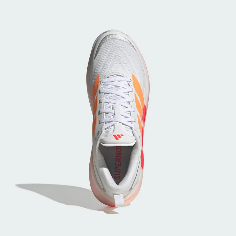 Adidas SUPERNOVA GLIDE M Running Shoes Cloud White / Lucid Orange / Lucid Red (KJ8757)