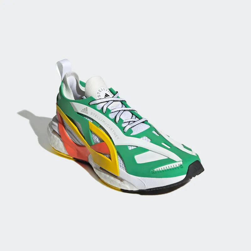 Adidas adidas by Stella McCartney Solarglide Running Green / Cloud White / Semi Impact Orange (GX9860)