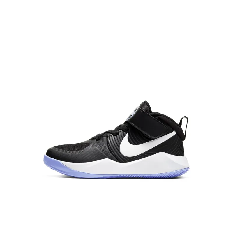 Nike Team Hustle D 9 Black Light Thistle (PS) Black/Light Thistle/White (AQ4225-009)