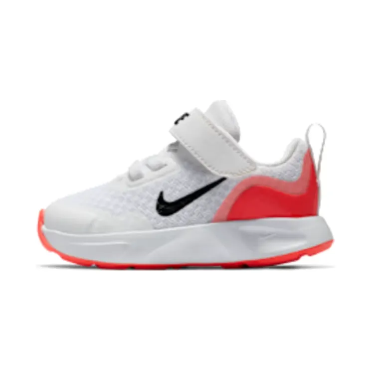 Nike Wearallday TD ‘White Flash Crimson’ “White / Flash Crimson / Black” (CJ3818-100)