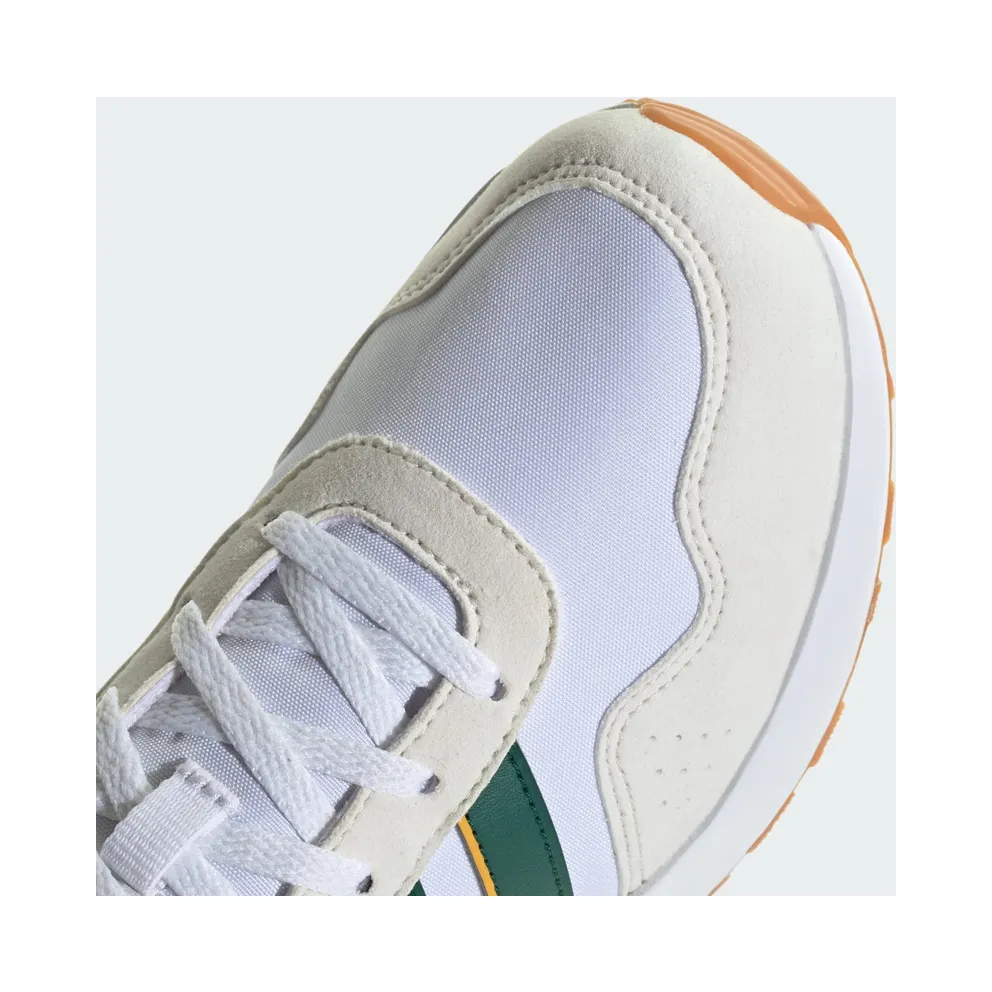 adidas Run 60s Cloud White Collegiate Green Collegiate Gold (IE6442)