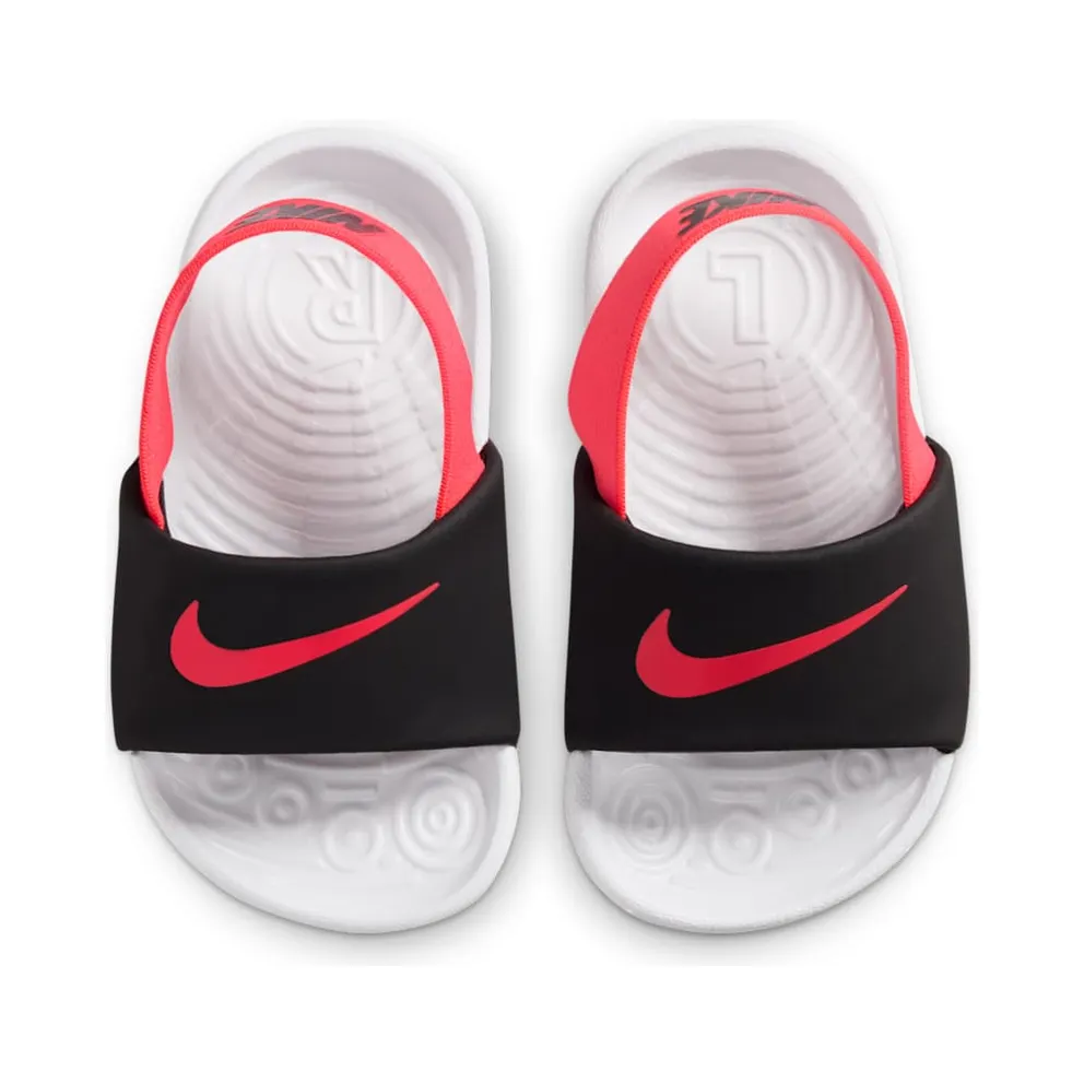 Nike Kawa Slide Black White Bright Crimson (FJ8811-003)